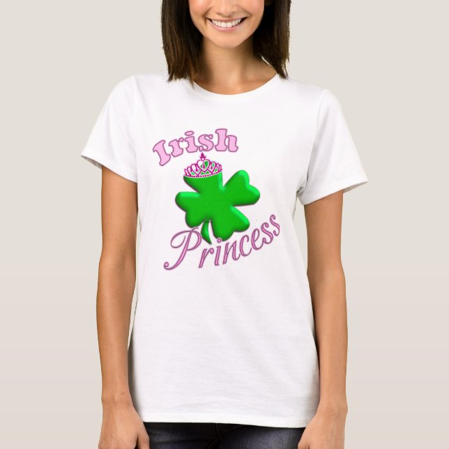 Irländsk Princess T Shirt (Framsida)