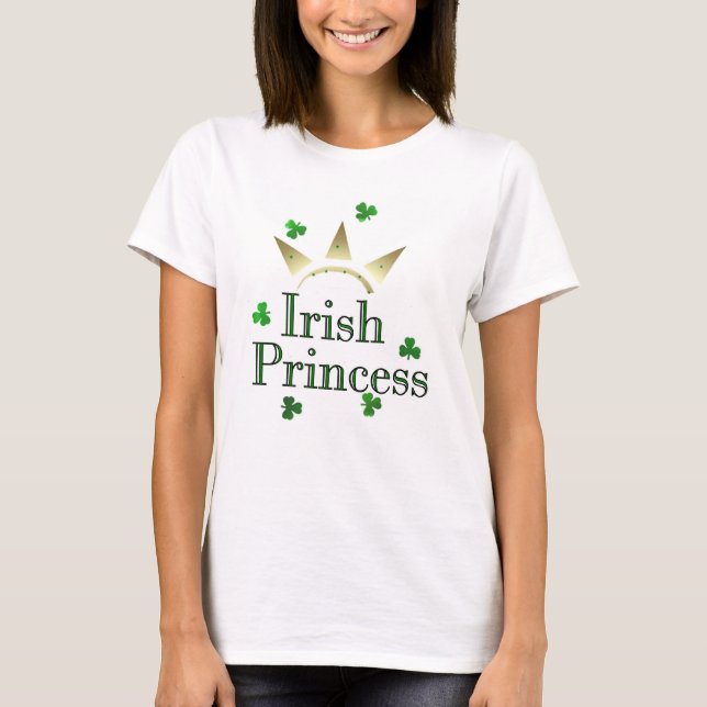 Irländsk Princess Tee Shirt (Framsida)