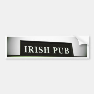 Irländsk Pub Bildekal