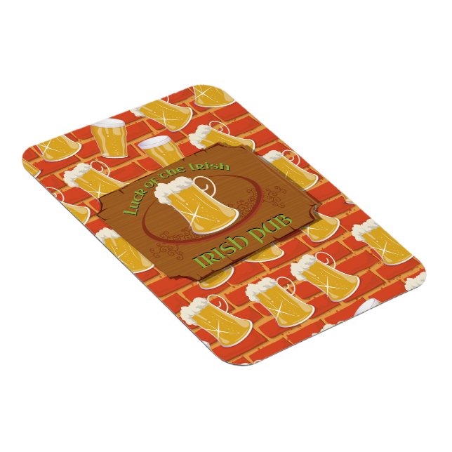 Irländsk Pubbskylt Magnet (Högersidan)