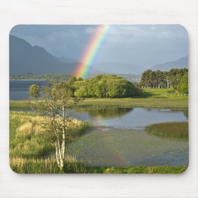 Irländsk regnbåge Mousepad Musmatta (Framsidan)
