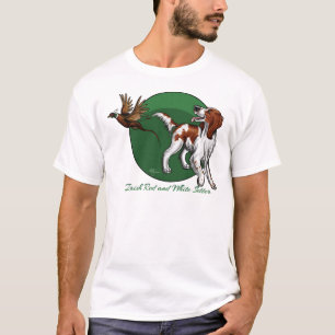 Irländsk röd och vitSetter T-shirt