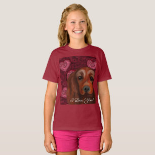 Irländsk Röd Setter     T Shirt