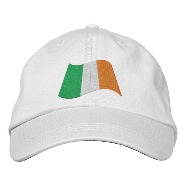 Irländsk ROI Irland Flagga Broderad Keps (Framsida)