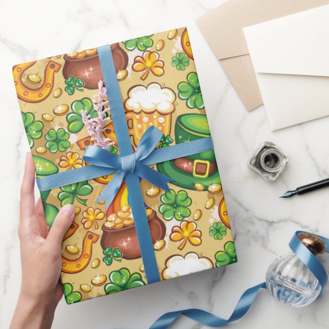 Irländsk rolig  presentpapper (Gifting)