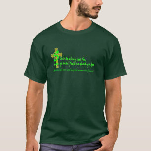 Irländsk rostat bröd t shirt