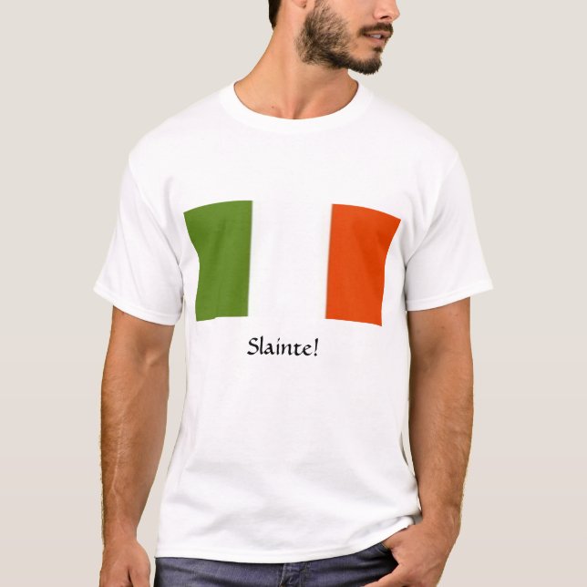 Irländsk rostat bröd tee shirt (Framsida)