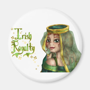 Irländsk royalty magnet