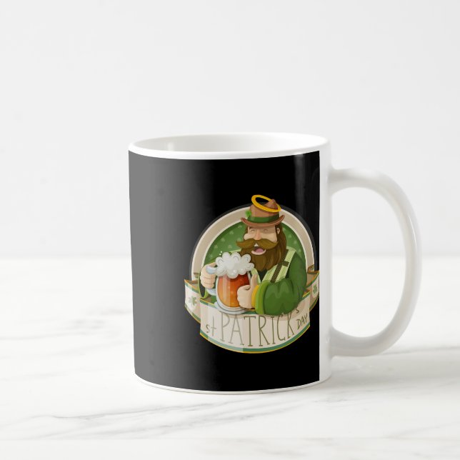 Irländsk Saint Patricks Day-firande Irland Expat Kaffemugg (Höger)