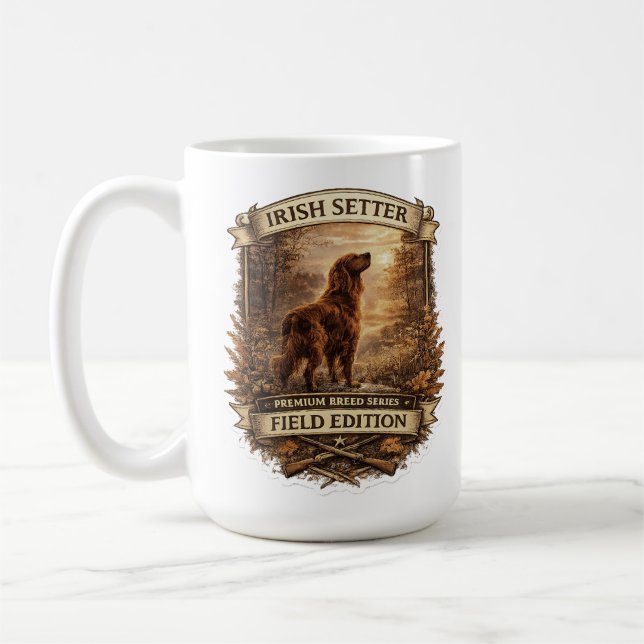 Irländsk Setter Kaffemugg (Vänster)