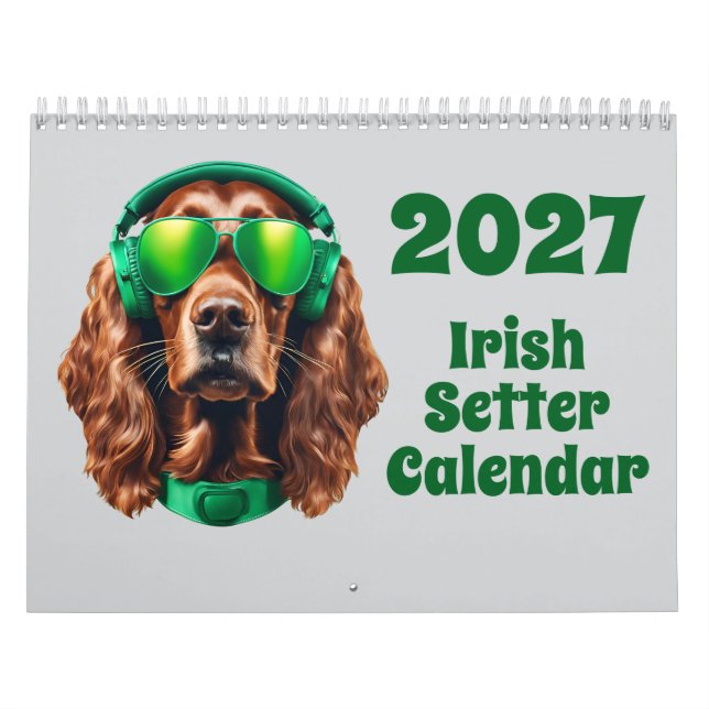 Irländsk Setter-kalender Kalender (Omslag)