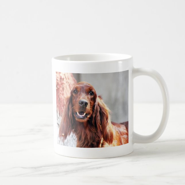 Irländsk Setterhund Kaffemugg (Höger)