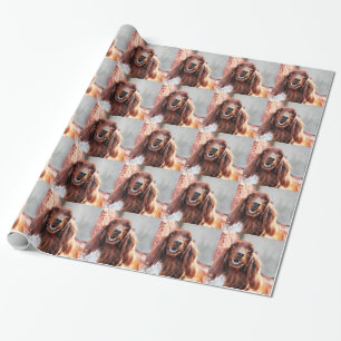 Irländsk Setterhund Presentpapper