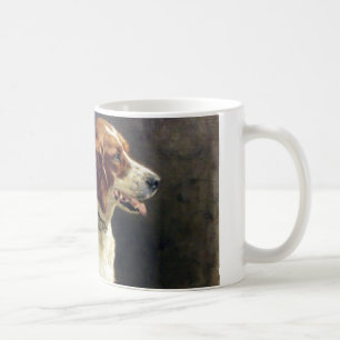 Irländsk Settermålning för vintage Kaffemugg