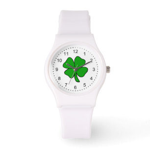Irländsk Shamrock Armbandsur