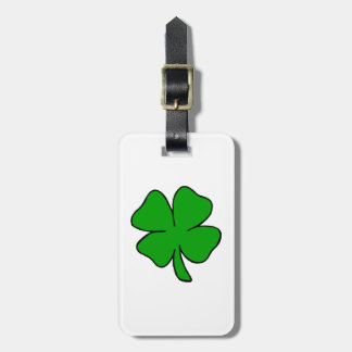 Irländsk Shamrock Bagagebricka