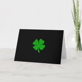 Irländsk Shamrock Kort