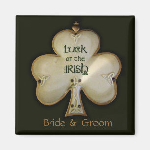 Irländsk Shamrock Magnet