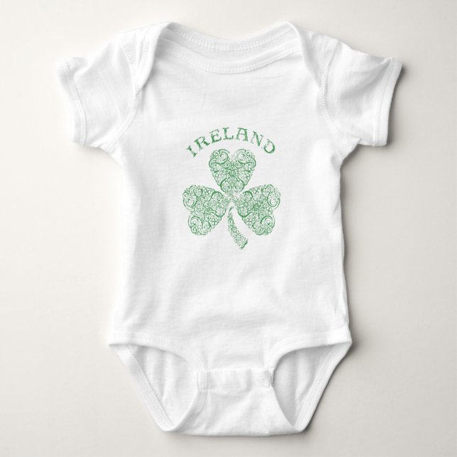 Irländsk Shamrock Tee (Framsida)