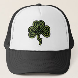 Irländsk Shamrock Truckerkeps
