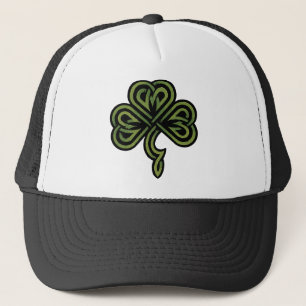Irländsk Shamrock Truckerkeps
