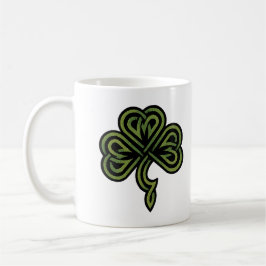 Irländsk Shamrockgåva Kaffemugg