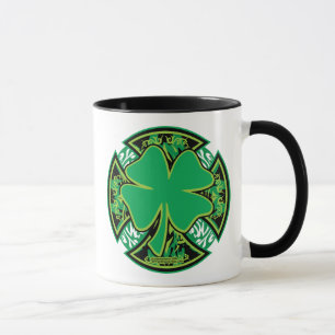 Irländsk Shamrockkor Mugg