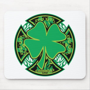Irländsk Shamrockkor Musmatta