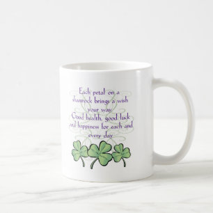 Irländsk Shamrockmugg Kaffemugg