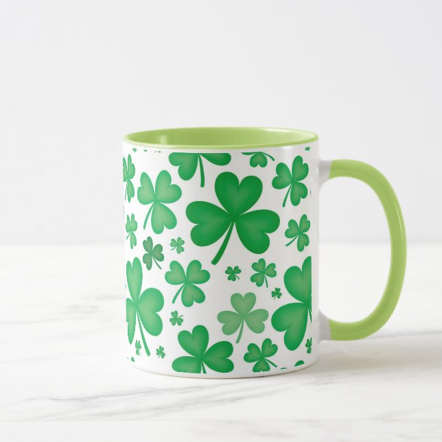 Irländsk Shamrockmugg Mugg (Höger)