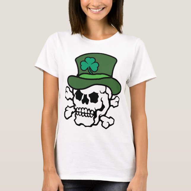 Irländsk skalle t-shirt (Framsida)