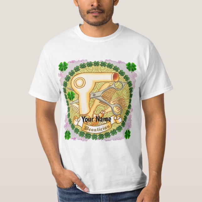 Irländsk Skönhetsspecialist T-Shirt (Framsida)
