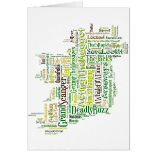 Irländsk SlangMpa Hälsningskort