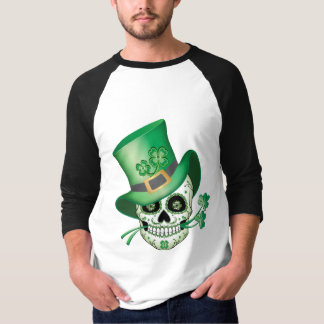 Irländsk socker skalle t shirt