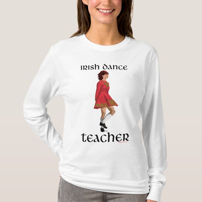 Irländsk Stegdanselektionär T Shirt (Framsida)