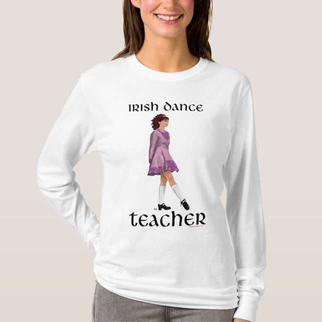 Irländsk Stegdanselektionär T Shirt (Framsida)