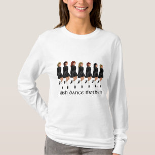 Irländsk Step Dance Mamma T Shirt