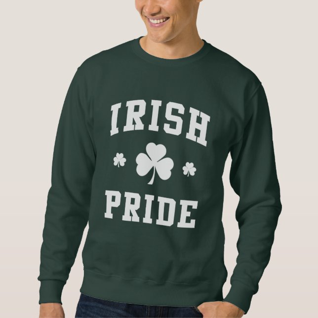 Irländsk stolthet sweatshirt (Framsida)