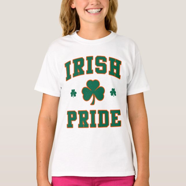 Irländsk stolthet tee shirt (Framsida)