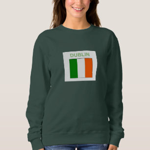 Irländsk sweatshirt Dublin Shamrock T Shirt