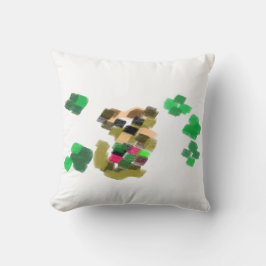 Irländsk terrier St Patricks dag kul Kudde