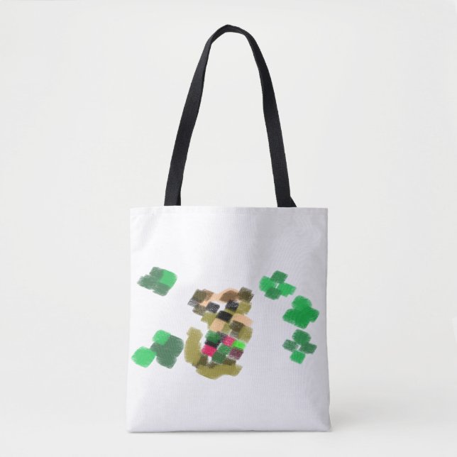 Irländsk terrier St Patricks dag kul Tygkasse (Framsida)