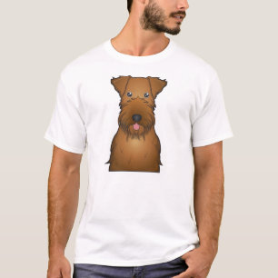 Irländsk Terriertecknad T-shirt