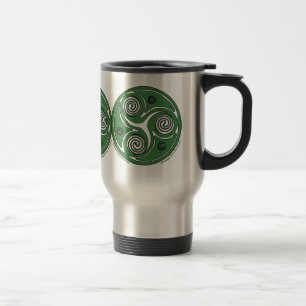 Irländsk Triskel spiral Celtic rånar #2 Resemugg