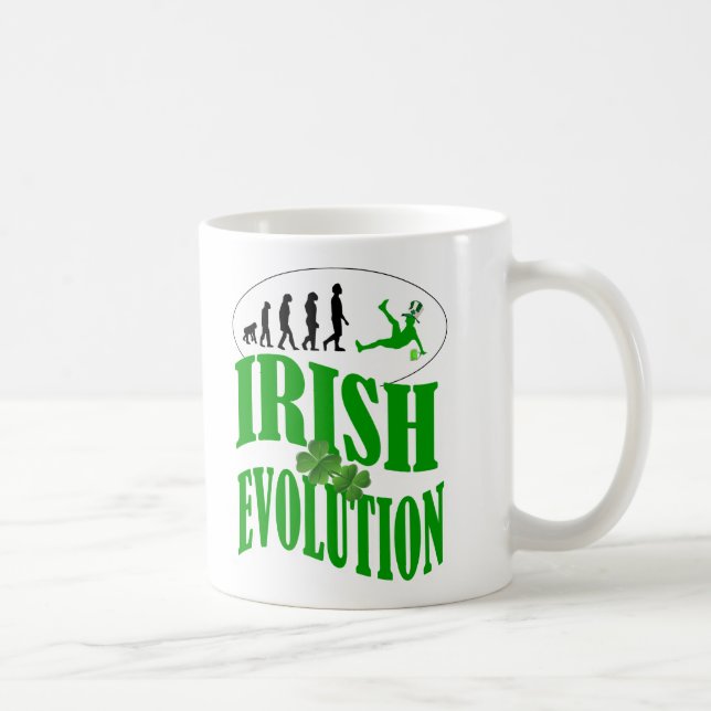 Irländsk utveckling kaffemugg (Höger)