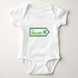 Irländsk vägmärke t shirt