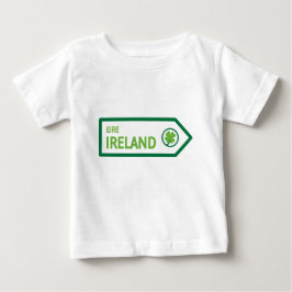 Irländsk vägmärke t shirt