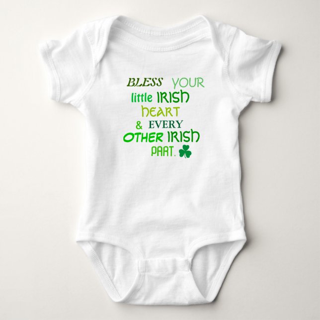 Irländsk välsignelsebabyranka tee (Framsida)