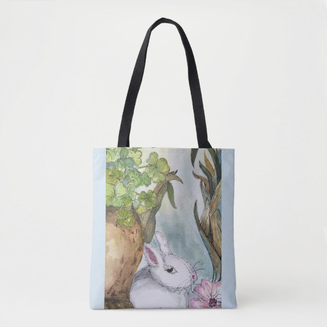 Irländsk välsignelsetoto tygkasse (Framsida)