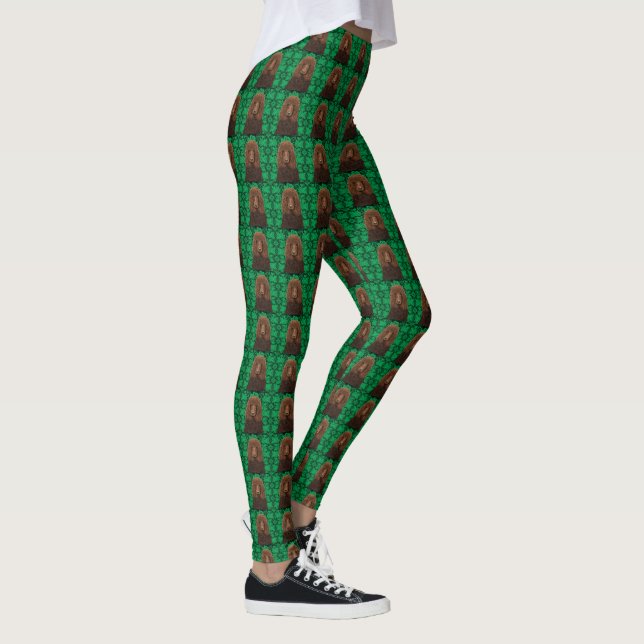 Irländsk vattenspaniel leggings (Höger)